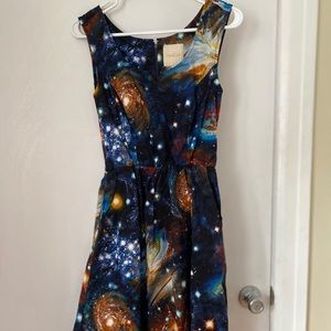 ModCloth Heart and Solar System Dress